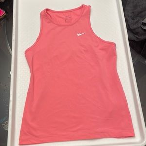 Nike Dri-Fit Youth Medium Pink Tank